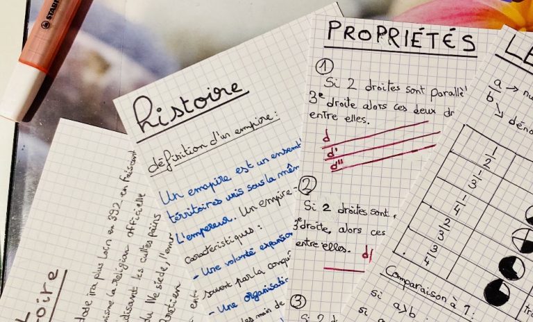 Comment se faire de bonnes fiches de révision ? - Clémence s'organise